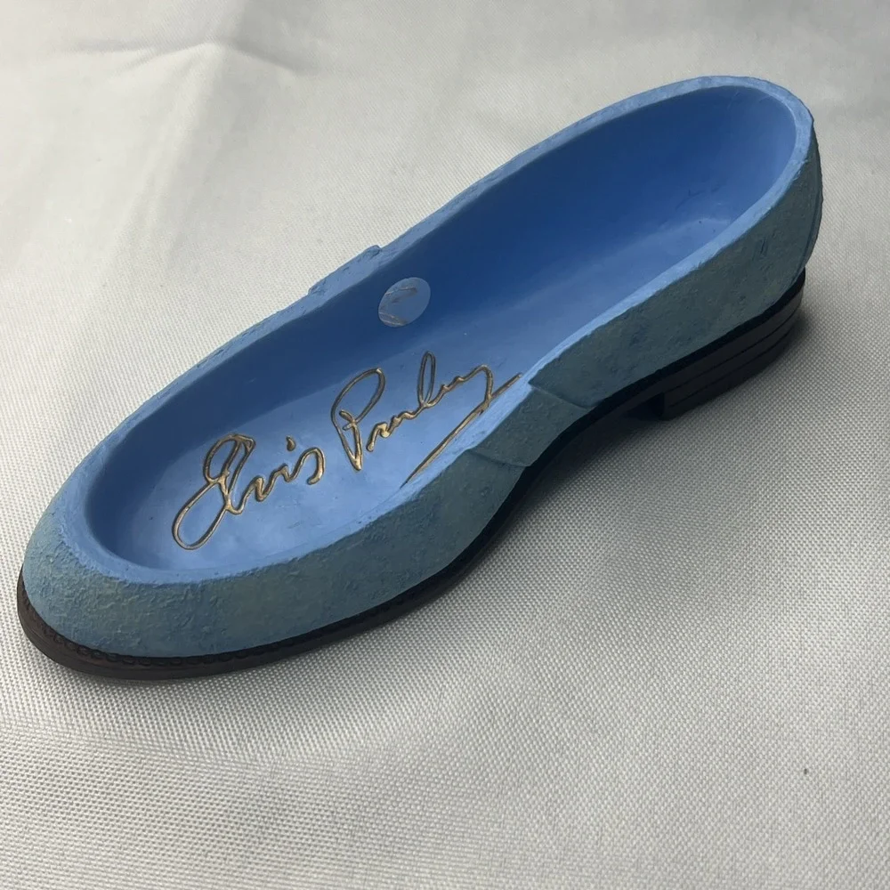 1997 Vandor Elvis Presley Blue Suede Shoe Replacement Base Bottom Only